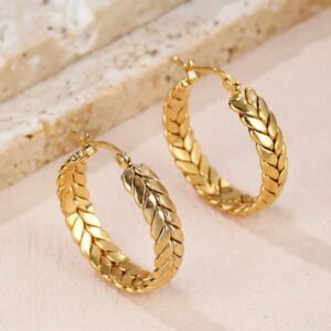 Gold Hoop Earrings
