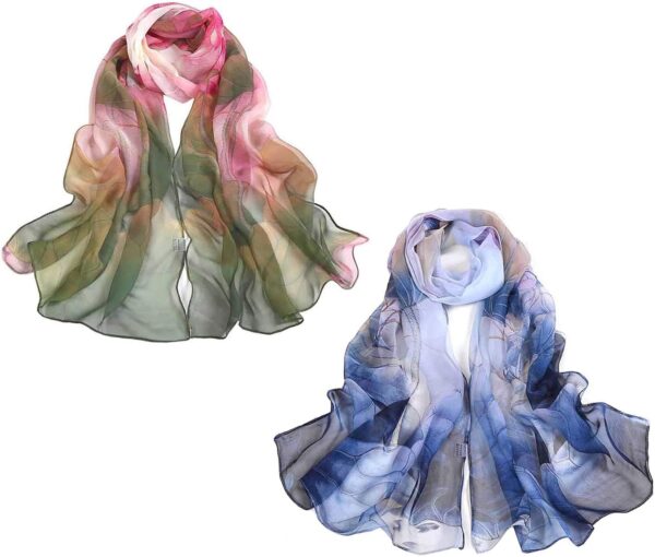 Floral Print Scarf
